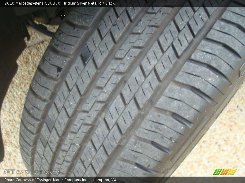 Iridium Silver Metallic / Black 2010 Mercedes-Benz GLK 350