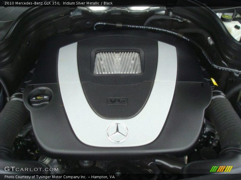 Iridium Silver Metallic / Black 2010 Mercedes-Benz GLK 350