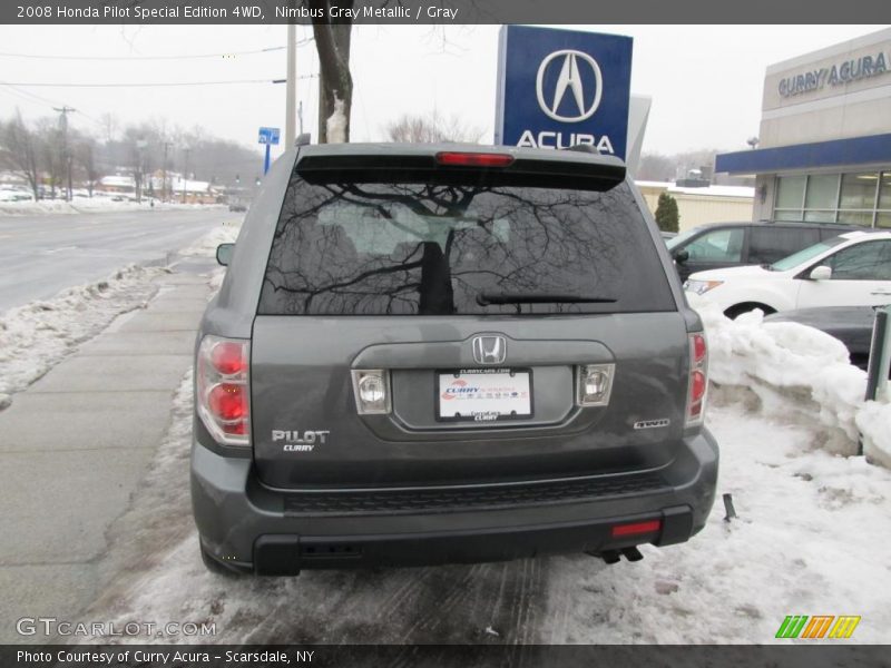 Nimbus Gray Metallic / Gray 2008 Honda Pilot Special Edition 4WD