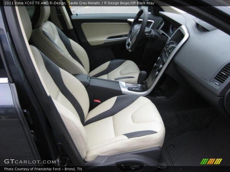  2011 XC60 T6 AWD R-Design R Design Beige/Off Black Inlay Interior