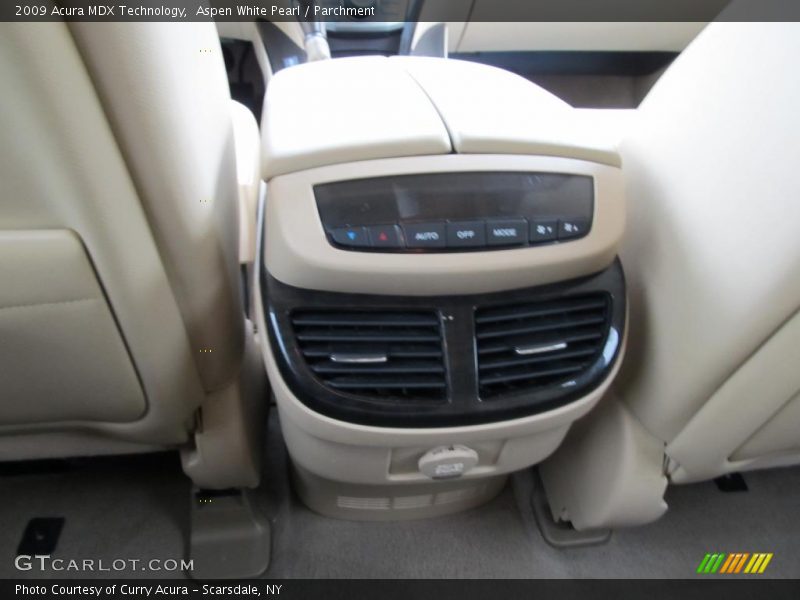 Aspen White Pearl / Parchment 2009 Acura MDX Technology