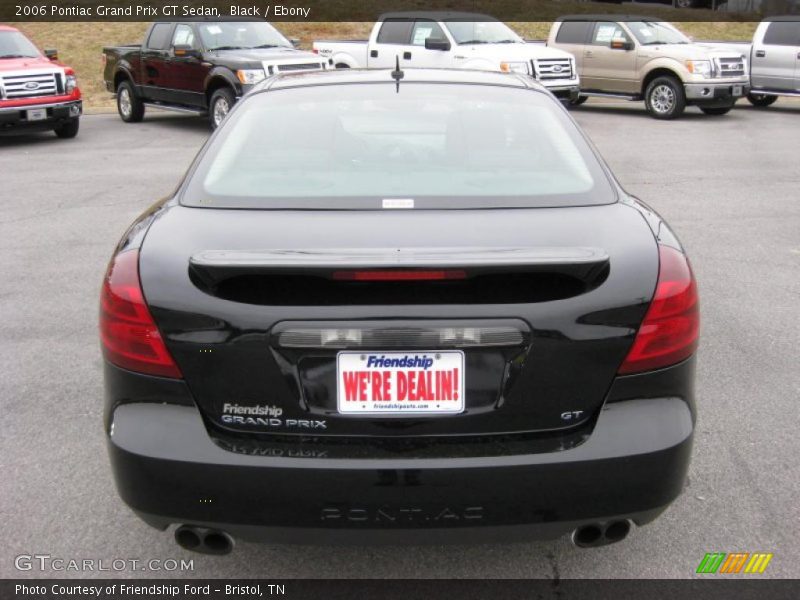 Black / Ebony 2006 Pontiac Grand Prix GT Sedan