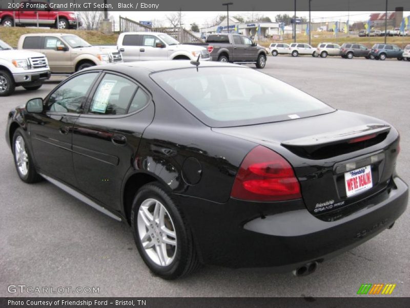 Black / Ebony 2006 Pontiac Grand Prix GT Sedan