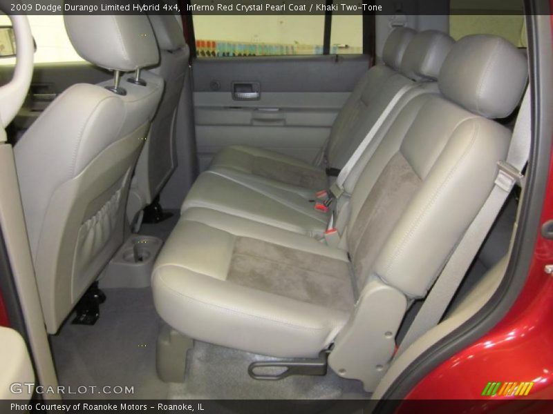 Inferno Red Crystal Pearl Coat / Khaki Two-Tone 2009 Dodge Durango Limited Hybrid 4x4