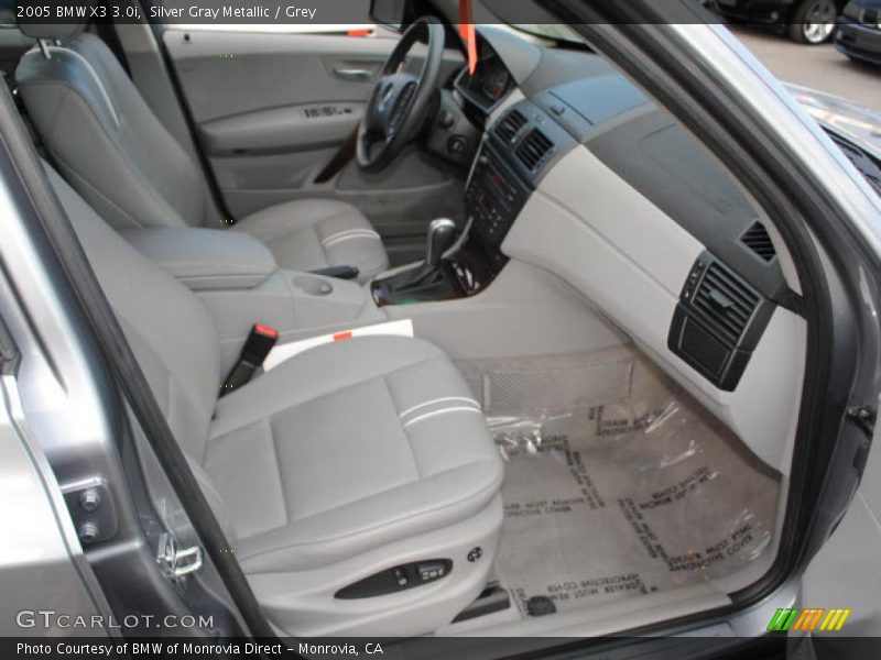 Silver Gray Metallic / Grey 2005 BMW X3 3.0i