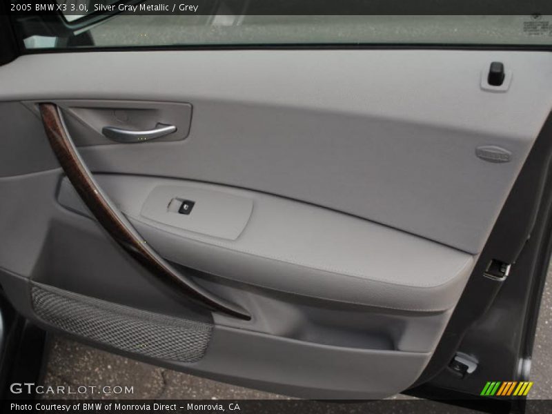 Silver Gray Metallic / Grey 2005 BMW X3 3.0i