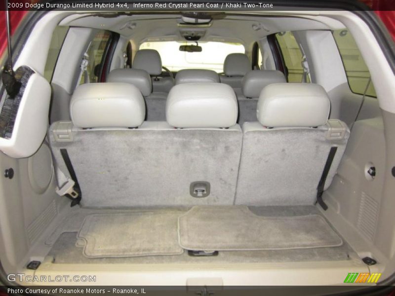 Inferno Red Crystal Pearl Coat / Khaki Two-Tone 2009 Dodge Durango Limited Hybrid 4x4