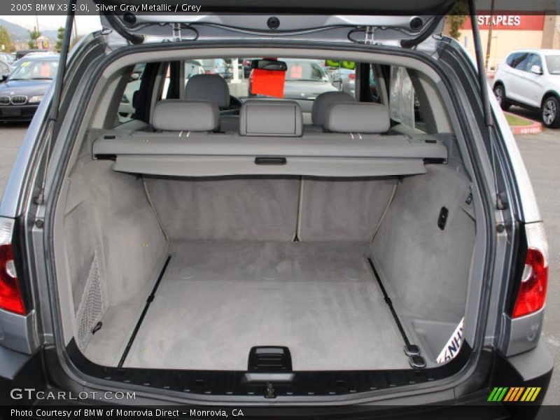 Silver Gray Metallic / Grey 2005 BMW X3 3.0i