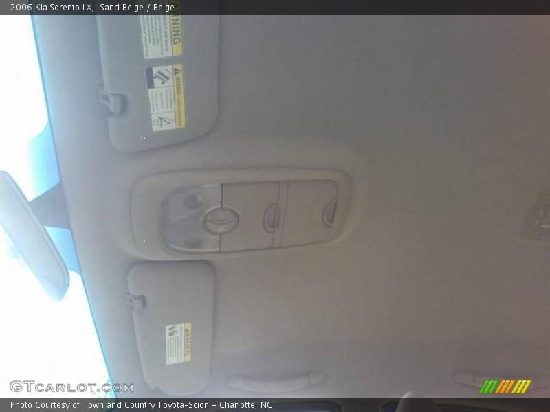 Sand Beige / Beige 2006 Kia Sorento LX