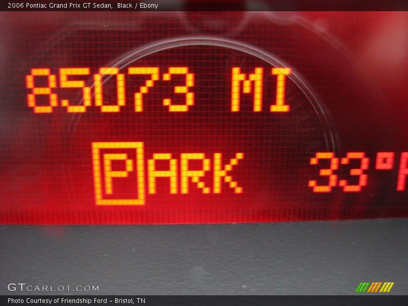 Black / Ebony 2006 Pontiac Grand Prix GT Sedan