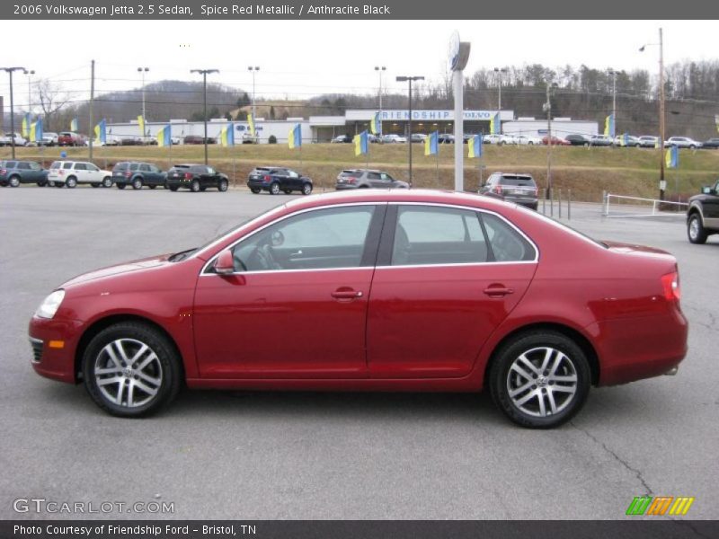  2006 Jetta 2.5 Sedan Spice Red Metallic