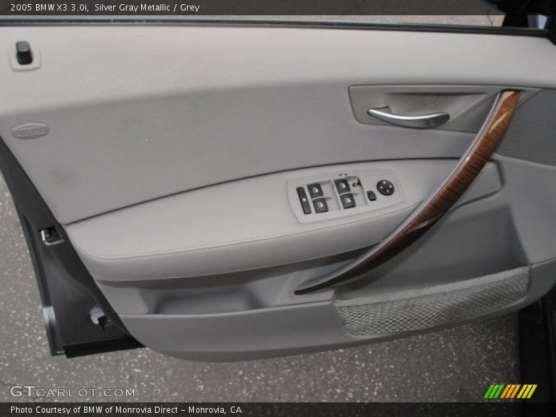 Silver Gray Metallic / Grey 2005 BMW X3 3.0i