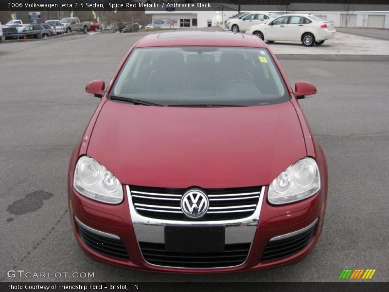 Spice Red Metallic / Anthracite Black 2006 Volkswagen Jetta 2.5 Sedan