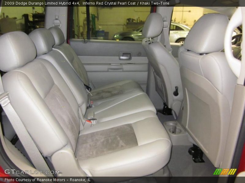 Inferno Red Crystal Pearl Coat / Khaki Two-Tone 2009 Dodge Durango Limited Hybrid 4x4