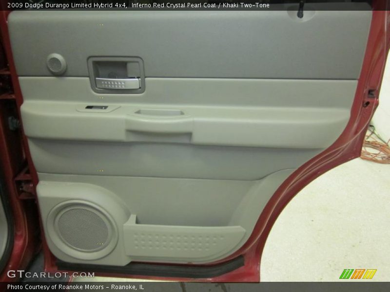 Inferno Red Crystal Pearl Coat / Khaki Two-Tone 2009 Dodge Durango Limited Hybrid 4x4