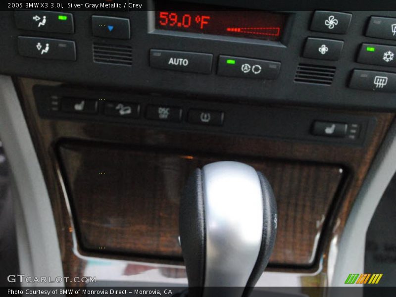 Silver Gray Metallic / Grey 2005 BMW X3 3.0i