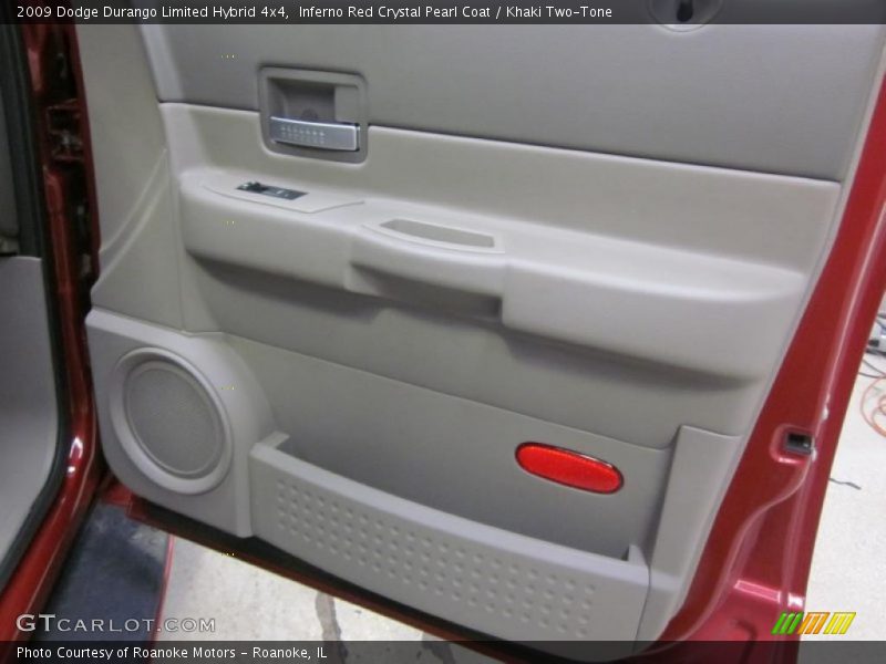 Inferno Red Crystal Pearl Coat / Khaki Two-Tone 2009 Dodge Durango Limited Hybrid 4x4