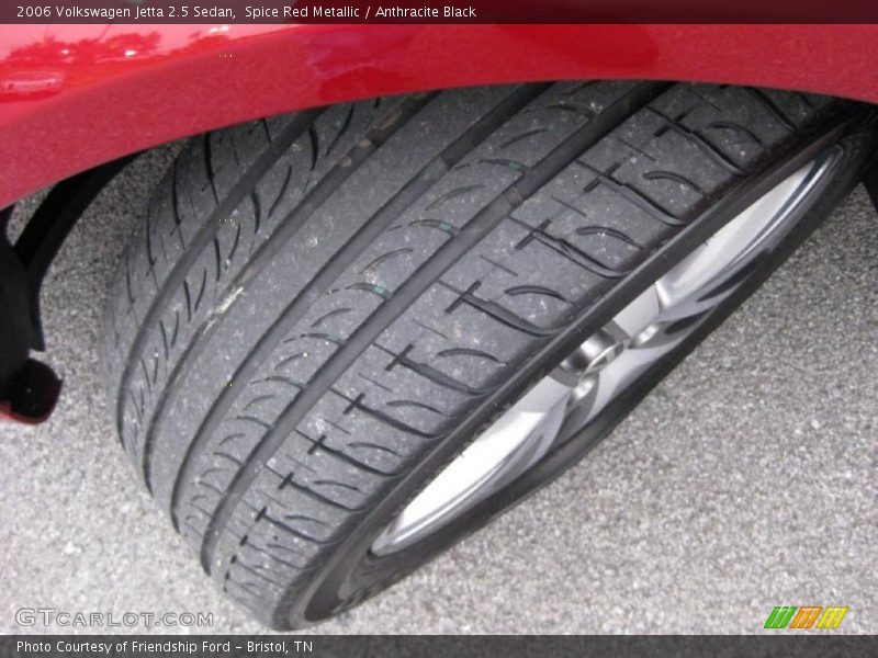 Spice Red Metallic / Anthracite Black 2006 Volkswagen Jetta 2.5 Sedan