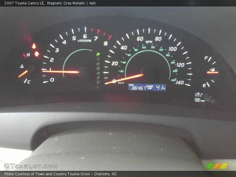 Magnetic Gray Metallic / Ash 2007 Toyota Camry LE