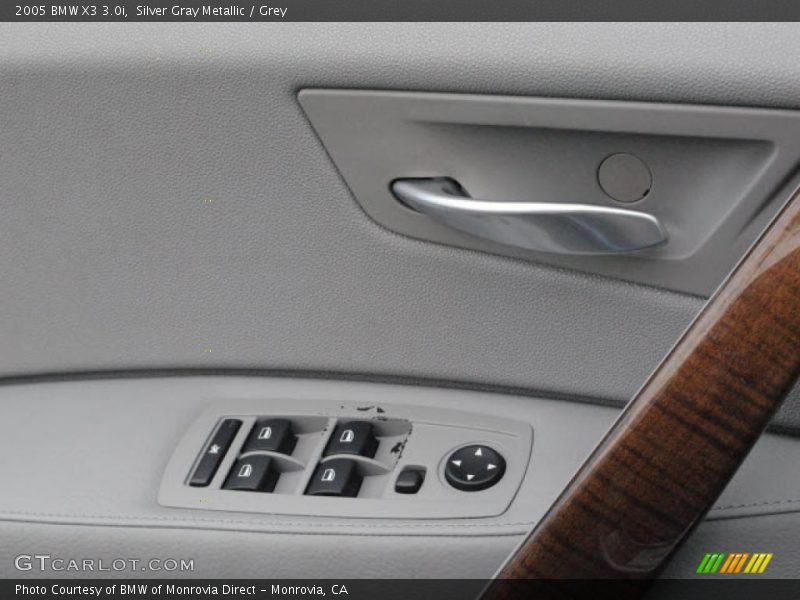 Silver Gray Metallic / Grey 2005 BMW X3 3.0i