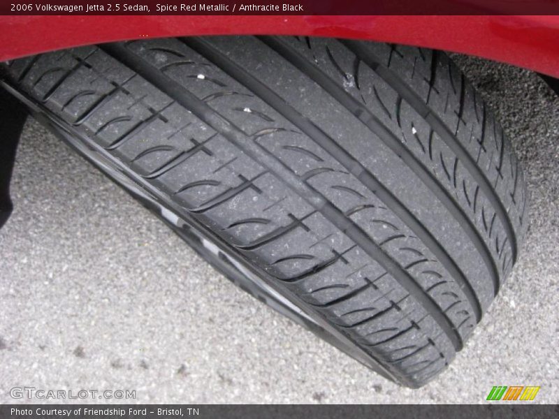 Spice Red Metallic / Anthracite Black 2006 Volkswagen Jetta 2.5 Sedan