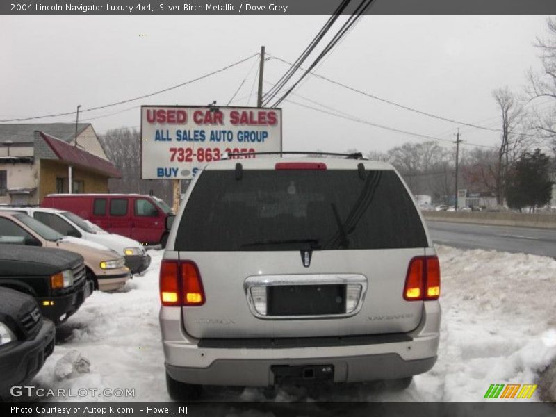 Silver Birch Metallic / Dove Grey 2004 Lincoln Navigator Luxury 4x4