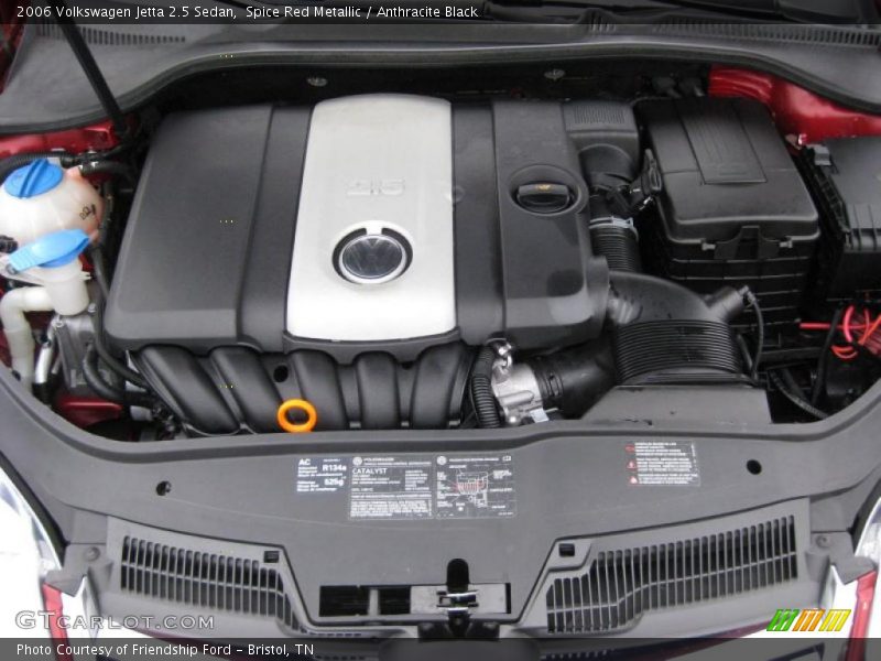  2006 Jetta 2.5 Sedan Engine - 2.5 Liter DOHC 20-Valve 5 Cylinder