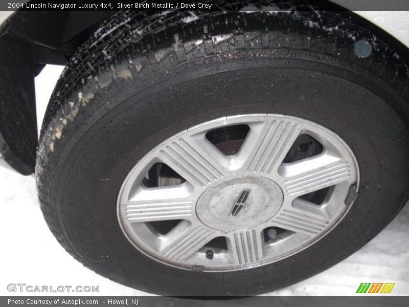 Silver Birch Metallic / Dove Grey 2004 Lincoln Navigator Luxury 4x4