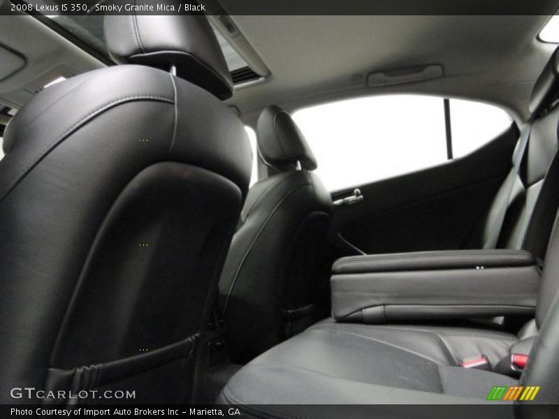 Smoky Granite Mica / Black 2008 Lexus IS 350