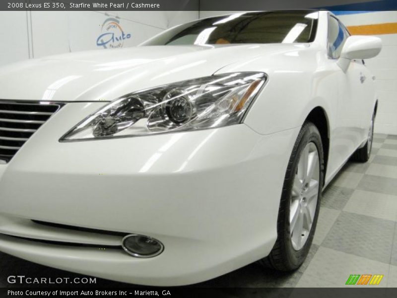 Starfire White Pearl / Cashmere 2008 Lexus ES 350