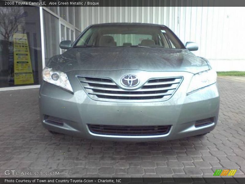 Aloe Green Metallic / Bisque 2008 Toyota Camry LE