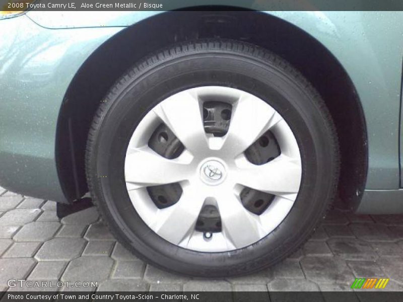 Aloe Green Metallic / Bisque 2008 Toyota Camry LE