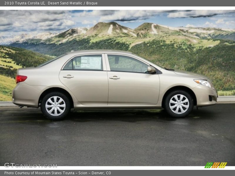 Desert Sand Metallic / Bisque 2010 Toyota Corolla LE