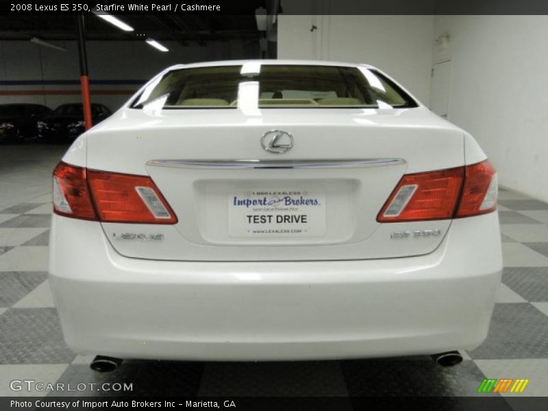 Starfire White Pearl / Cashmere 2008 Lexus ES 350