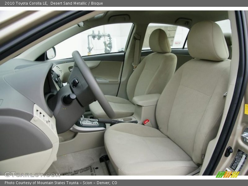 Desert Sand Metallic / Bisque 2010 Toyota Corolla LE