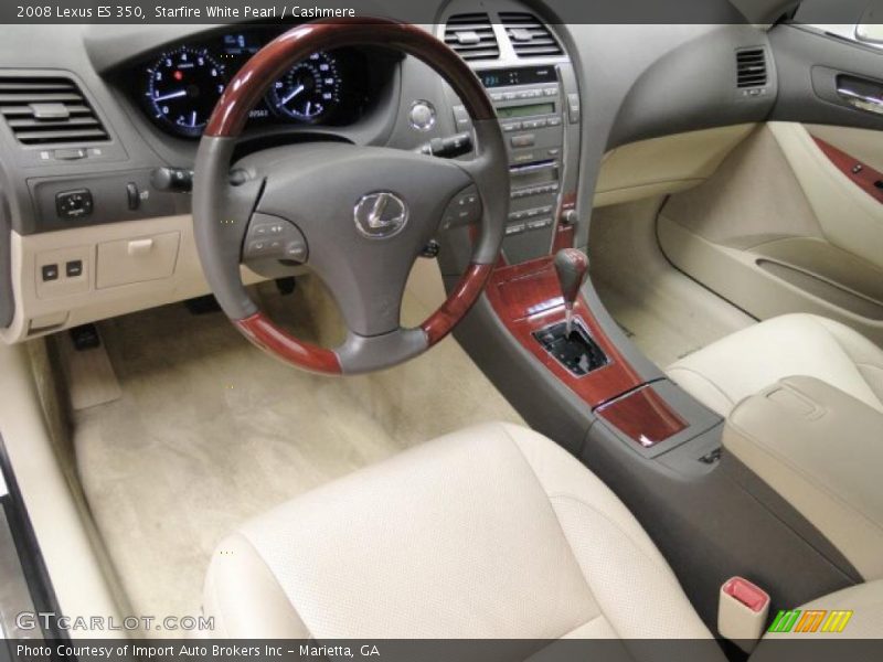 Starfire White Pearl / Cashmere 2008 Lexus ES 350