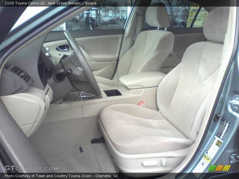 Aloe Green Metallic / Bisque 2008 Toyota Camry LE