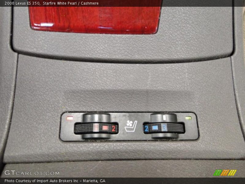 Starfire White Pearl / Cashmere 2008 Lexus ES 350
