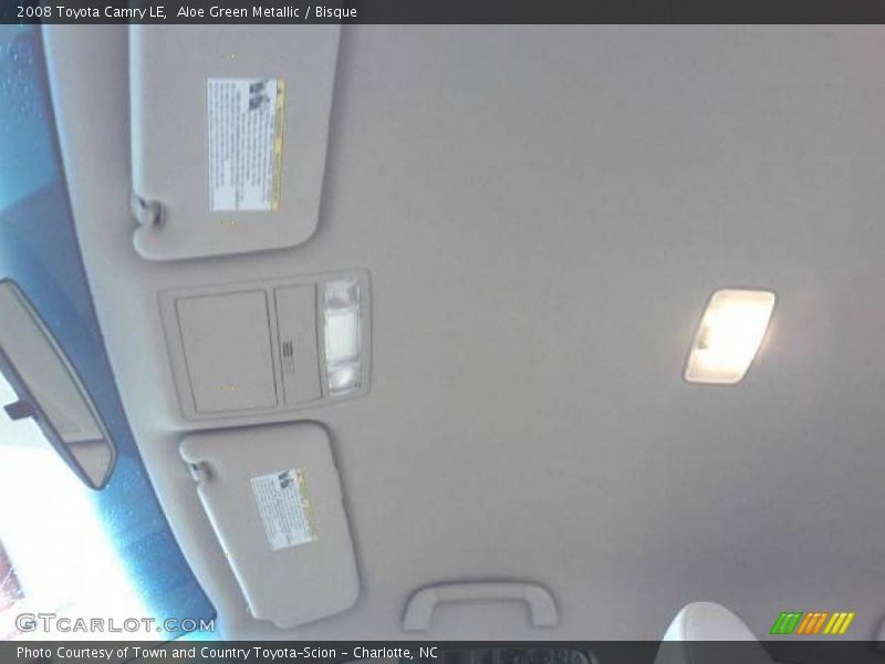 Aloe Green Metallic / Bisque 2008 Toyota Camry LE