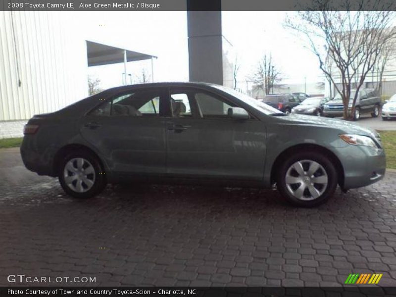 Aloe Green Metallic / Bisque 2008 Toyota Camry LE