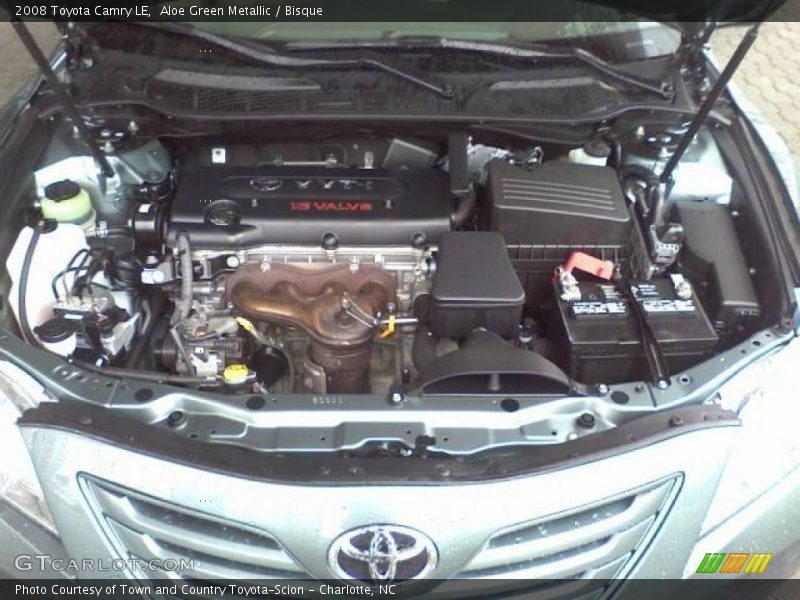 Aloe Green Metallic / Bisque 2008 Toyota Camry LE