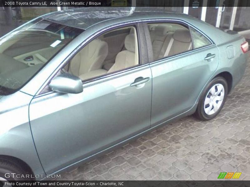 Aloe Green Metallic / Bisque 2008 Toyota Camry LE