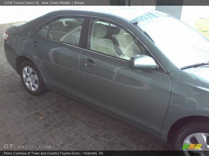 Aloe Green Metallic / Bisque 2008 Toyota Camry LE