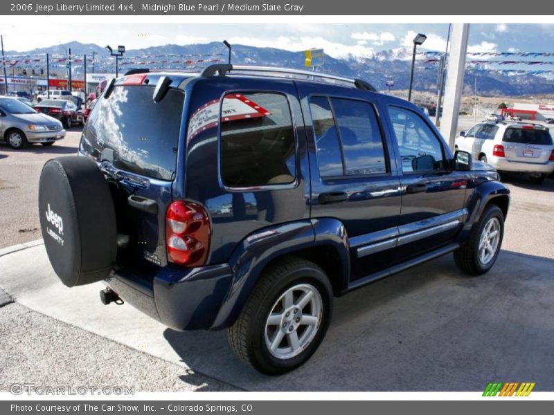 Midnight Blue Pearl / Medium Slate Gray 2006 Jeep Liberty Limited 4x4