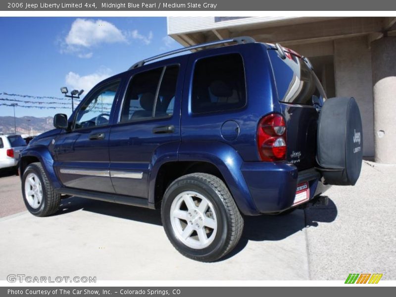 Midnight Blue Pearl / Medium Slate Gray 2006 Jeep Liberty Limited 4x4