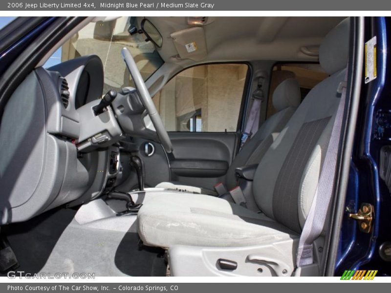 Midnight Blue Pearl / Medium Slate Gray 2006 Jeep Liberty Limited 4x4