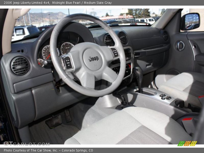Midnight Blue Pearl / Medium Slate Gray 2006 Jeep Liberty Limited 4x4