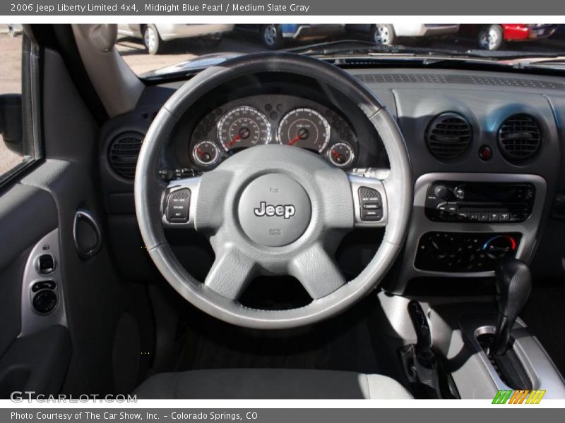 Midnight Blue Pearl / Medium Slate Gray 2006 Jeep Liberty Limited 4x4