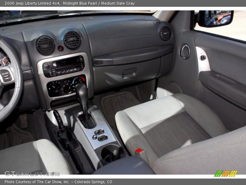 Midnight Blue Pearl / Medium Slate Gray 2006 Jeep Liberty Limited 4x4