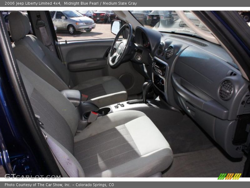 Midnight Blue Pearl / Medium Slate Gray 2006 Jeep Liberty Limited 4x4